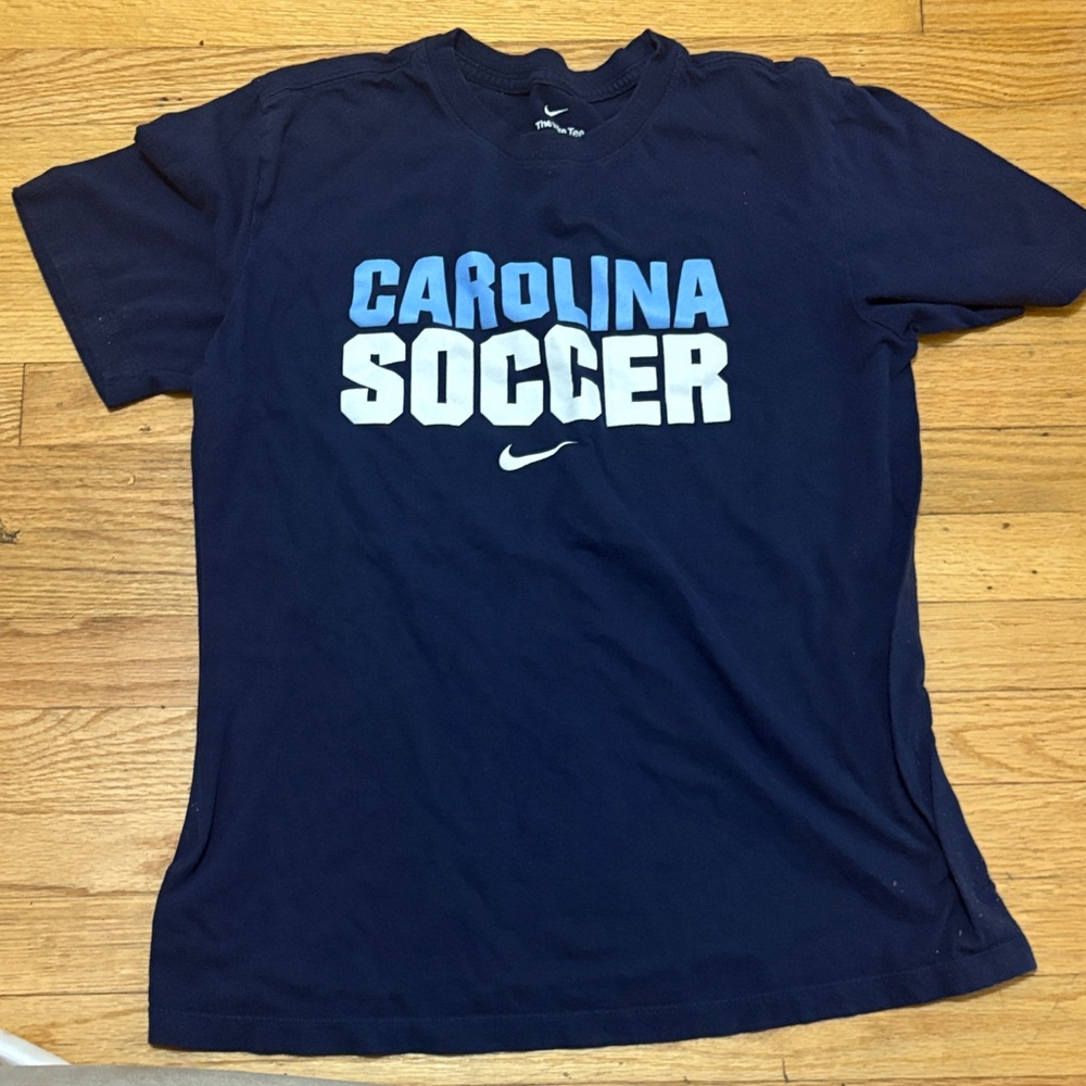 Nike Navy Blue Carolina Soccer Tee